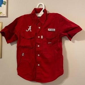 University of Alabama Columbia PFG Boys Shirt